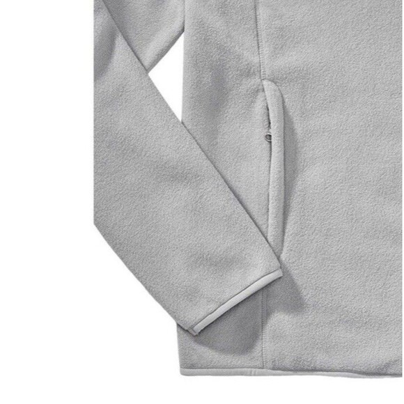 Amazon Essentials Men’s Full-Zip Fleece Jacket Gray XXL Lightweight - Picture 6 of 11